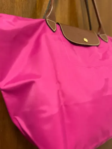 bolsa longchamp le pliage magenta NUNCA USADA