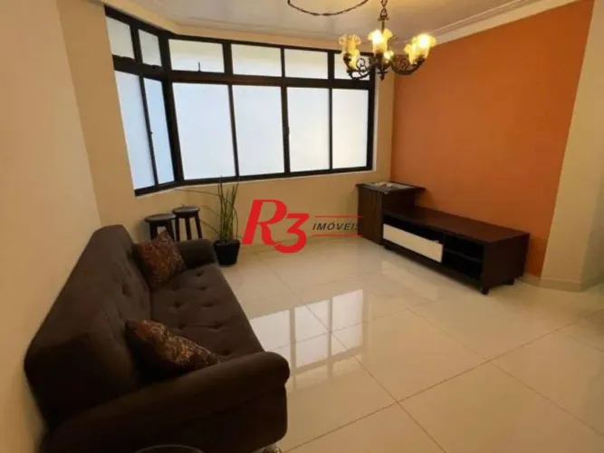 Apartamento com 3 dormitórios para alugar, 150 m² por R$ 6.600,00/mês - Aparecida - Santos