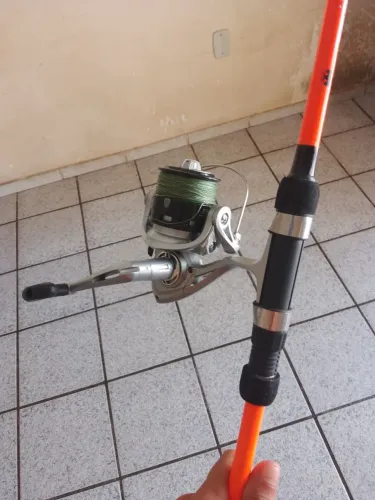 Vara de pesca completa