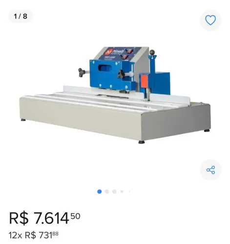 Refiladora de borda Minelli MRF 1000