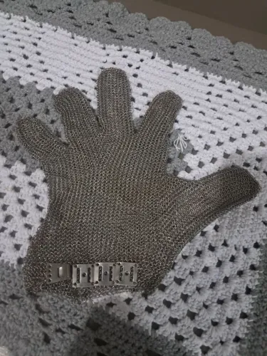 Luva de aço grande 