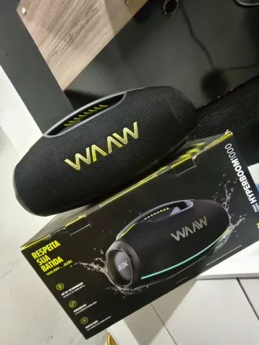 Caixa de som waaw hyperboom 1000