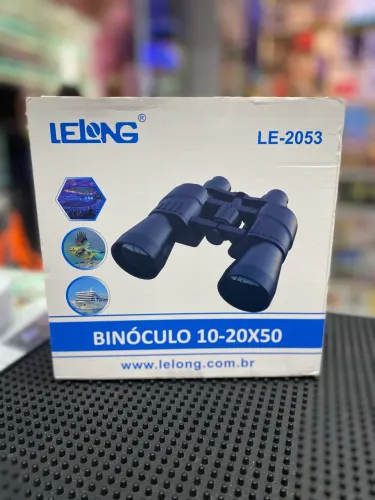 Binóculo Lelong LE-2053 10-20x50 Zoom Ajustável Alta Precisão para Observação