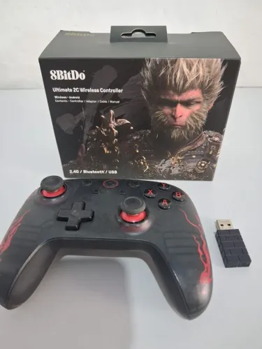 Controle 8bitdo BLACK MIFTH