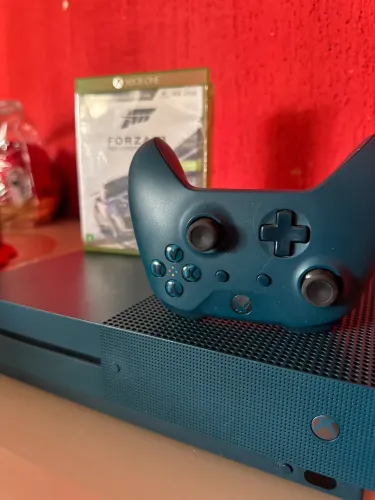 Xbox one s azul, 1 terá, edição limitada 999,99