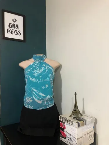 Blusa Seminova/Frente Única/Havaí