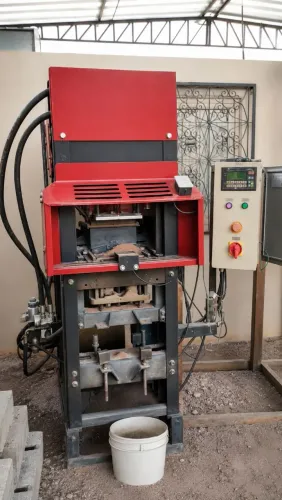 Prensa automática de tijolo ecológico