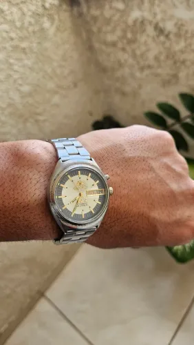 Orient Automático Revisado (1 linha) Mostrador Vintage