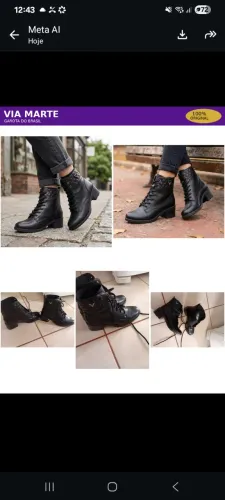 Bota feminina