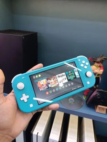Nintendo switch lite desbloqueado.