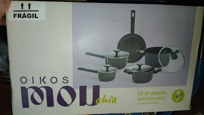 Kit de Panelas Oikos - Cerâmica Alta Qualidade