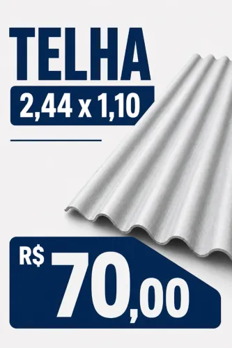 Telha 2,44x1,10