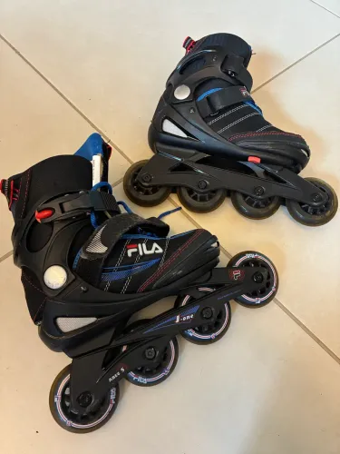 Patins infantil Fila regulável 