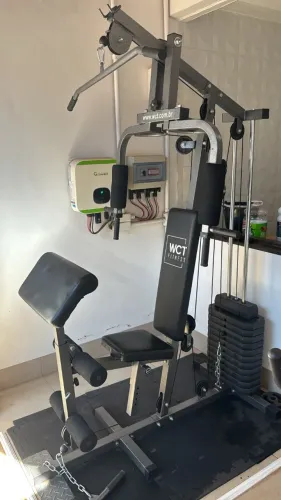 Estação De Musculação Com 80kg - WCT FITNESS