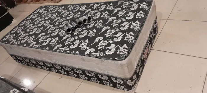 Cama Solteiro De Espuma (ENTREGA GRÁTIS)