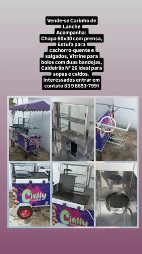 Carrinho de lanche