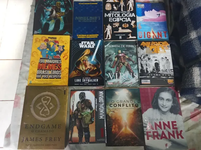 Livros ,mangas , revista 