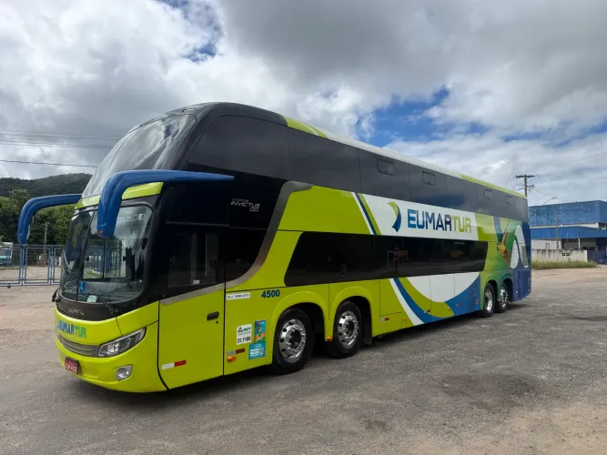 ONIBUS RODOVIÁRIO DD COMIL INVICTOS 