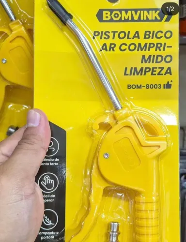 PISTOLA DE AR COMPRIMIDO P/LIMPEZA REF:BOM-8003