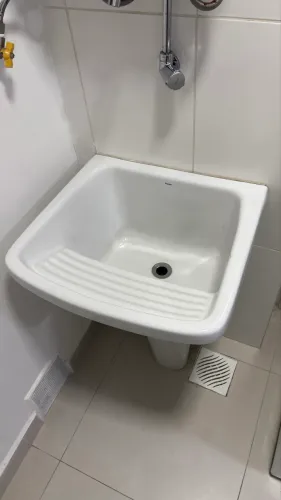 Tanque de louça 50x50