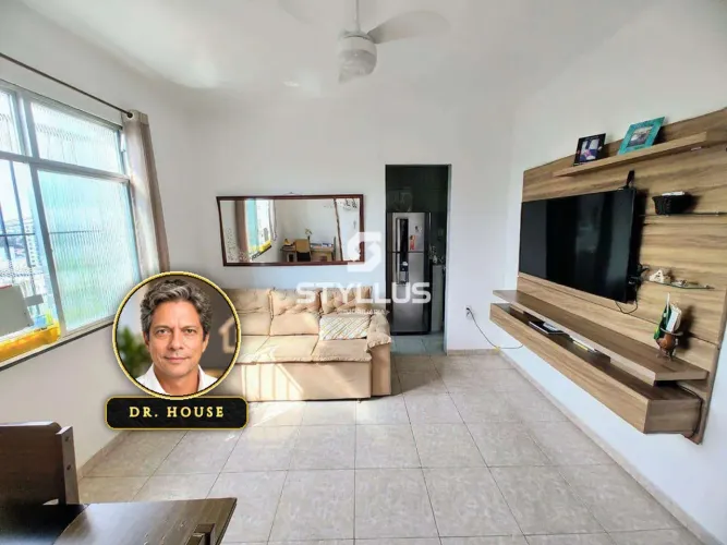 Amplo Apartamento Claro e Arejado com 2 Quartos e Varanda no Engenho Novo! M20J