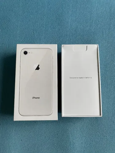 caixa iphone 8 completa