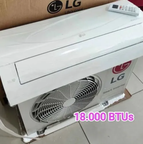 Ar condicionado split hi wall 18.000 btus lg dual inverter