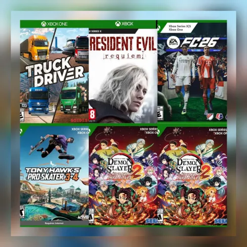 Jogos Xbox one e séries entrega imediata