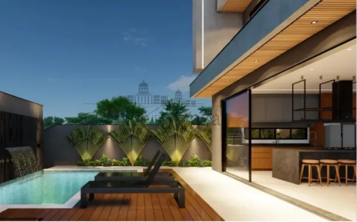 Casa em Condomínio - Terras Alpha - Urbanova - 4 Dormitórios - 292m².