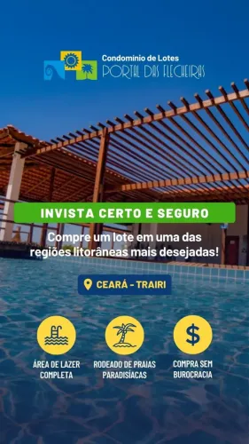 Lote em Condomínio Fechado Trairi/CE | Portal das Flecheiras