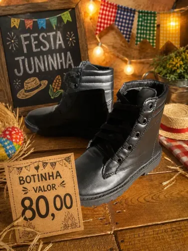 Botinha Quadrilha unissex