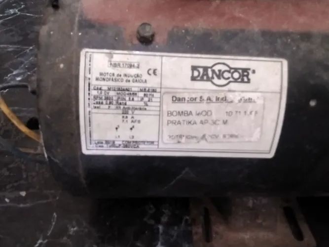 Bomba d'água Dancor 1 CV