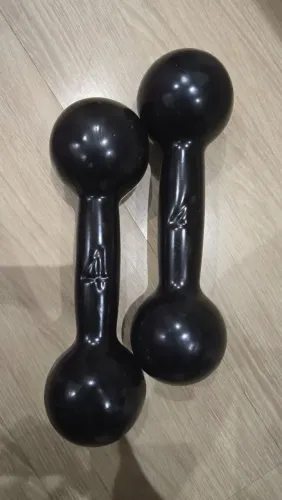 Halteres emborrachado de 4kg 
