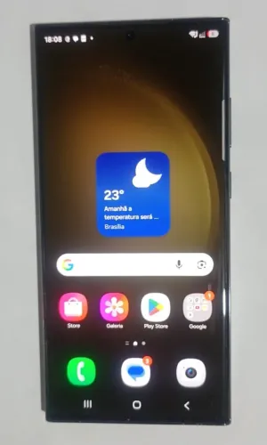 Celular S23 Ultra 256 gigas todo original nunca aberto e usado pouco vlr 2.450,00