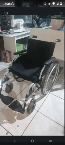 CADEIRA DE RODAS BIG EM ALUMÍNIO