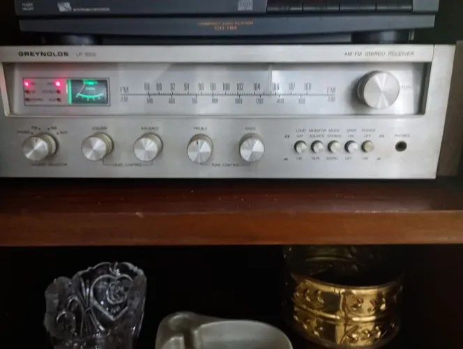 Receiver antiguidade, rara de se encontrar, funcionando perfeitamente. 