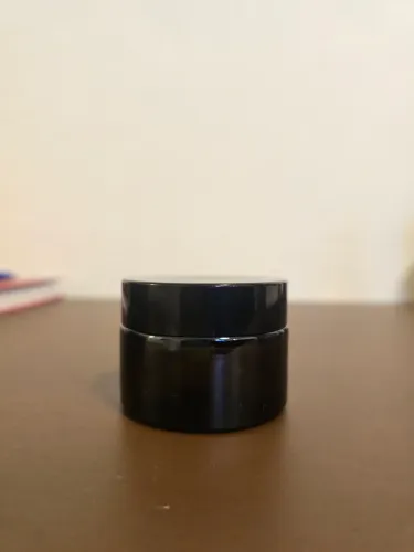125 potes de vidro âmbar 30ml luxo premium