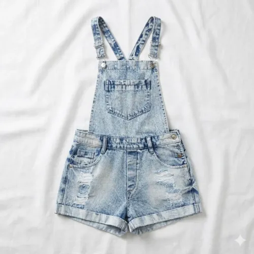 Jardineira jeans M