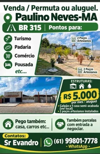 Ponto Comercial Paulino Neves