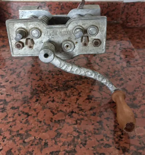 Rolo Cilindro de massas super luxo antigo abridor de massas decoração enfeite antiguidade 