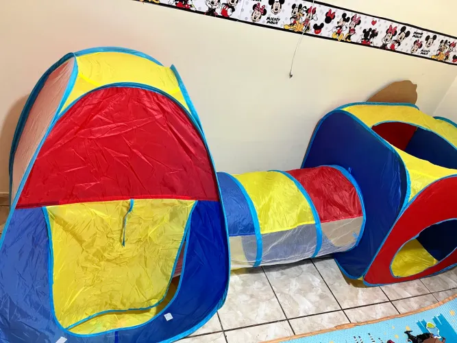 Cabana infantil 3 peças 