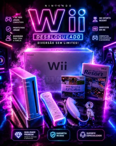 Wii desbloqueado Completo
