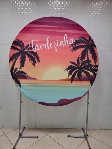 Vendo painel de pano tema tardezinha.