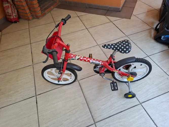 Bicicleta infantil minnie aro 14
