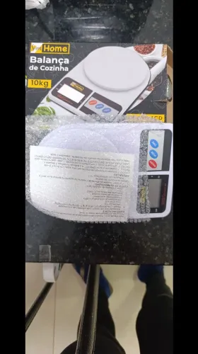 Balança de cozinha e dieta - lacrada, nunca usada! Tenho 20 unidades.