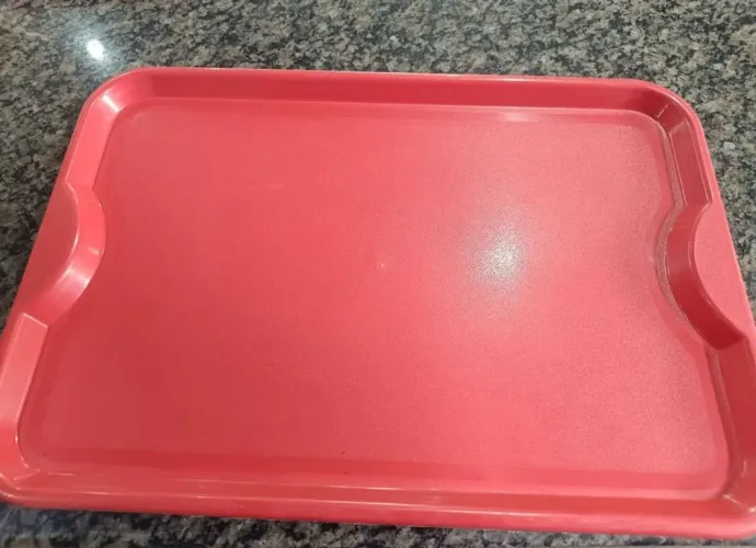 Bandeja plástica
