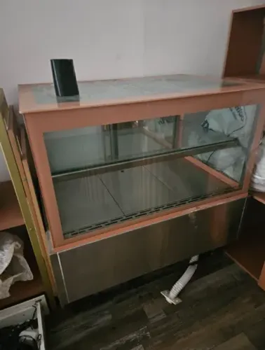 Vitrine refrigerada salmão