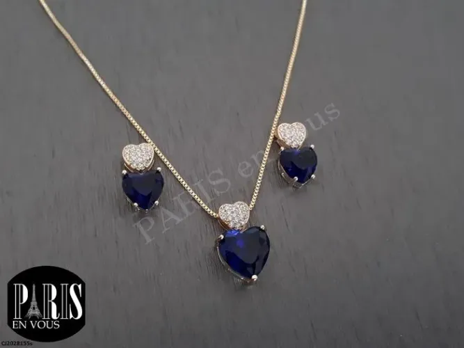 Conjunto azul marinho