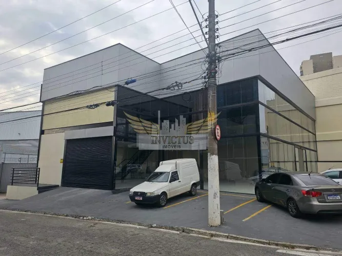 Salão Comercial de Esquina para Alugar, 450m² - Casa Branca, Santo André/SP.