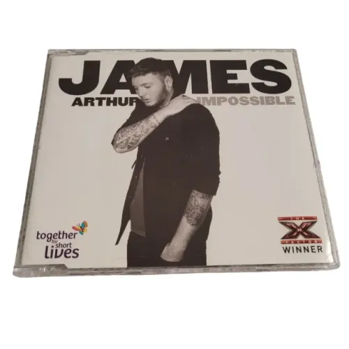 CD Single Importado James Arthur Impossible The X Factor